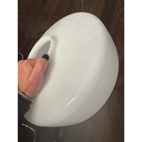 Rejuvenation 12" Opal Eastmoreland Schoolhouse Shade Only 4” Fitter Glass Milk - Picture 3 of 9